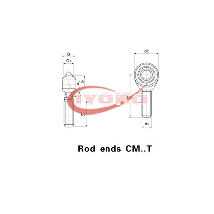 Rod ends CM..T